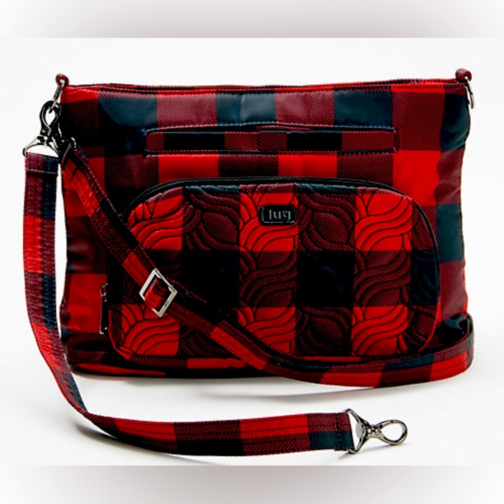 Lug RFID Shoulder Bag with 2 Straps - Samba XL